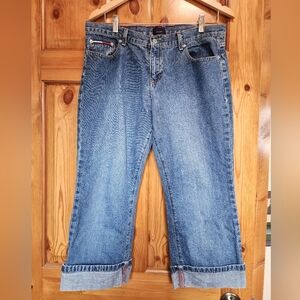 Vintage Classic Tommy Jeans Straight-Leg Jean Capris, Jamil Style, Size 13